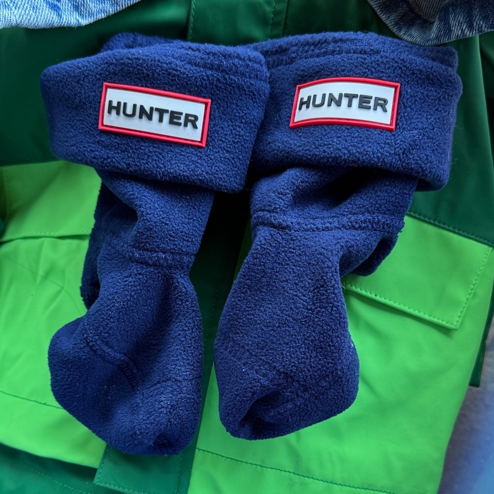 Hunter fleece boot socks